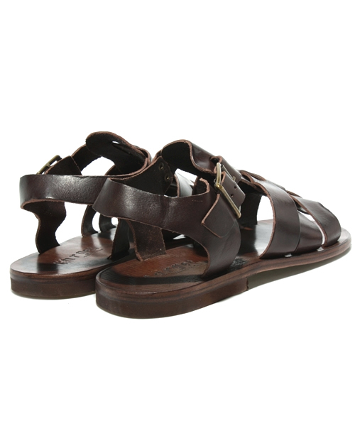 NANO universe(ナノユニバース)の「グラディエーターサンダル(サンダル・メンズ・ブラウン/ダークブラウン/カーキ・41/40/42)」の6枚目の写真