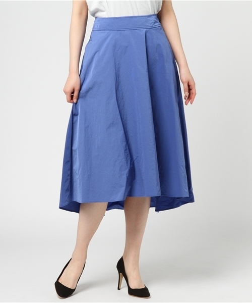 plage（プラージュ）の「Washer ミディフレアスカート◆（スカート・レディース・グリーン/ブルー系その他・38/34/36）」の7枚目の写真