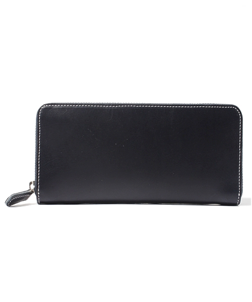 BEAUTY&YOUTH UNITED ARROWS(ビューティーアンドユースユナイテッドアローズ)の「BY Art-Direct レザージップ ロングウォレット ◆(財布・レディース・ブラウン/オレンジ/ネイビー・フリー)」の2枚目の写真
