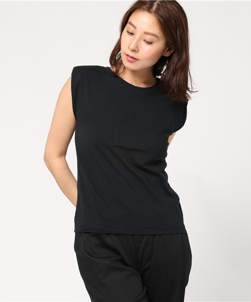 SLY（スライ）の「PADDED T/S（Tシャツ/カットソー・レディース・ホワイト/ブラック・FREE）」の11枚目の写真