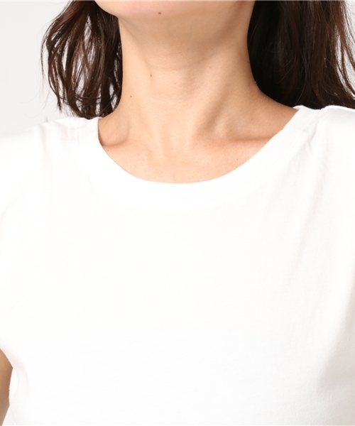SLY（スライ）の「PADDED T/S（Tシャツ/カットソー・レディース・ホワイト/ブラック・FREE）」の6枚目の写真