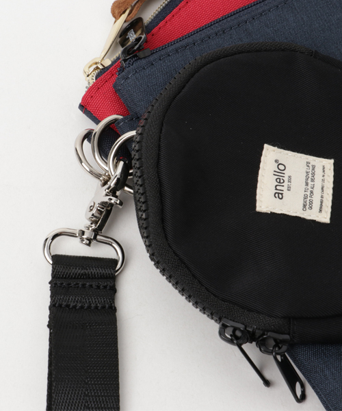 anello（アネロ）の「WEGO/【3点セット】anello3連クラッチポーチバッグ（クラッチバッグ・メンズ・その他2/その他3/その他1/その他4・FREE）」の9枚目の写真