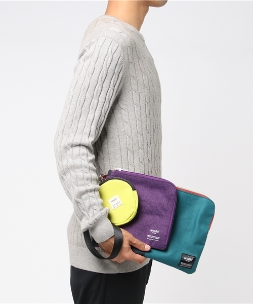 anello（アネロ）の「WEGO/【3点セット】anello3連クラッチポーチバッグ（クラッチバッグ・メンズ・その他2/その他3/その他1/その他4・FREE）」の11枚目の写真