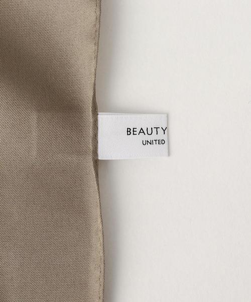 BEAUTY&YOUTH UNITED ARROWS（ビューティーアンドユースユナイテッドアローズ）の「BY チェーンプリントスカーフ 88x88 ◆（バンダナ/スカーフ・レディース・モカ/パープル・FREE）」の6枚目の写真