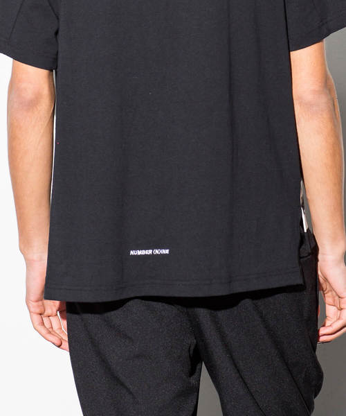 NUMBER (N)INE DENIM（ナンバーナインデニム）の「NUMBER (N)INE DENIM(ナンバーナインデニム)ヘムラインビッグTシャツ（Tシャツ/カットソー・メンズ・ブラック/ホワイト・SMALL/LARGE/MEDIUM/X-LARGE）」の8枚目の写真
