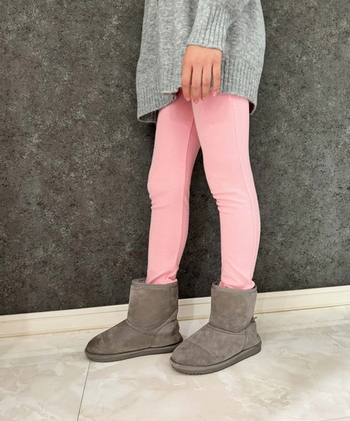 THE CASUAL(カジュアル)の「キッズ ストレッチパンツ レギパン(その他パンツ・キッズ・ピンク系その他/アッシュグレー/カーキ/レッド/パープル/マスタード/グリーン/エメラルド/オレンジ/ライム/ブラウン/ラベンダー/ネイビー/サックスブルー/ブラック/キャメル/レッド系その他/ロイヤルブルー/ピンク/チャコール/アイボリー/インディゴブルー・160cm/90cm/150cm/95cm/80cm/130cm/140cm/100cm/120cm/110cm)」の18枚目の写真