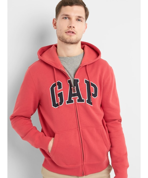 GAP(ギャップ)の「GAPロゴ フルジップパーカー(ユニセックス)(パーカー・メンズ・レッド/ライトグレー/グリーン/ブラック/ネイビー・S/M/XS/L/XL)」の5枚目の写真