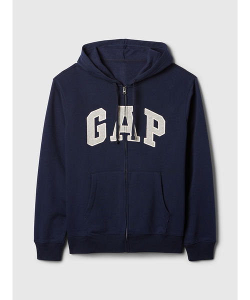 GAP ギャップ ジャージ セットアップ スウェット パーカー ネイビー ロゴ GAP（ギャップ）の「GAPロゴ フルジップパーカー(ユニセックス