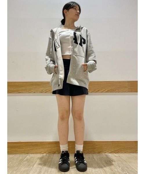 GAP(ギャップ)の「GAPロゴ フルジップパーカー(ユニセックス)(パーカー・メンズ・レッド/ライトグレー/グリーン/ブラック/ネイビー・S/M/XS/L/XL)」の7枚目の写真