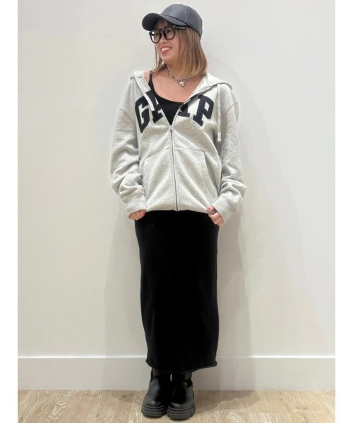 GAPロゴ フルジップパーカー(ユニセックス)（パーカー）｜GAP