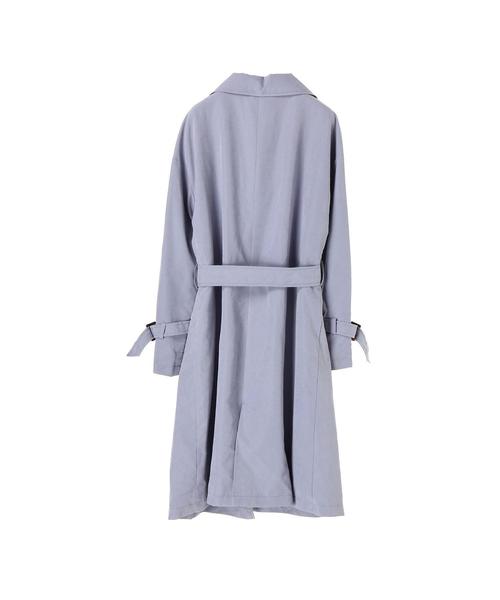 koe（コエ）の「ニュアンストレンチコート（トレンチコート・レディース・ブルー/ベージュ/ネイビー・L/M/S）」の14枚目の写真