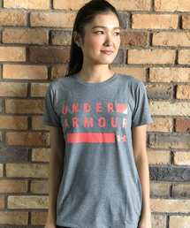 UNDER ARMOUR | レディース トレーニング半袖Tシャツ / スレッドボーントレイングラフィックツイストクルー(Tシャツ/カットソー)