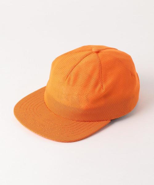 Base MFG(ベースエムエフジー)の「【別注】 <BASE MFG> MESH CAP/キャップ о(キャップ・メンズ・ネイビー/オレンジ・FREE)」の1枚目の写真