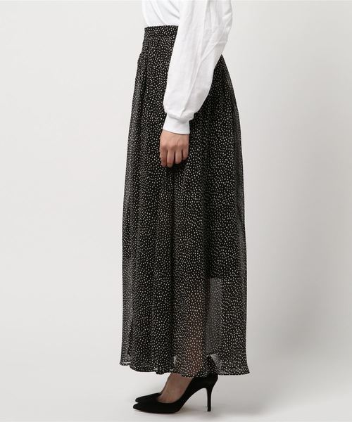 RIVE DROITE（リヴドロワ）の「ポリエステル楊柳シフォンドット