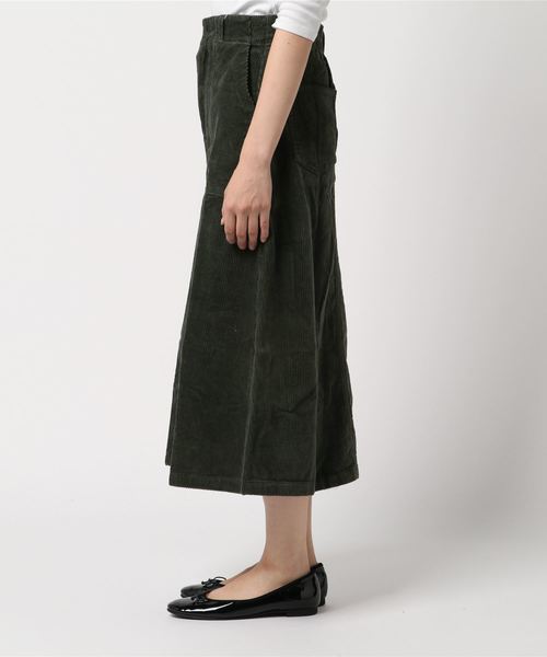 SESTO（セスト）の「コーデュロイロングスカート（スカート・レディース・ブラック/ベージュ/グレー/カーキ/ピンク/オレンジ/キャメル・M）」の13枚目の写真