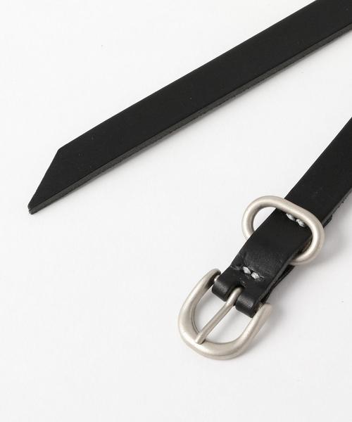 Hender Scheme（エンダースキーマ）の「Hender Scheme(エンダー スキーマ) tail belt（ベルト・メンズ・ナチュラル/オレンジ/イエロー/ネイビー/ブラック・FREE）」の7枚目の写真