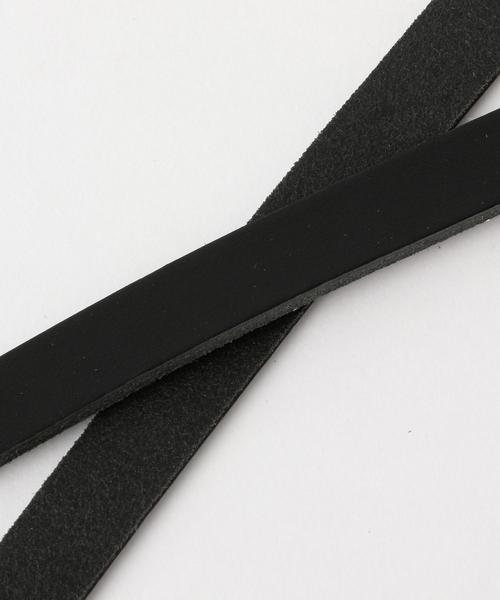 Hender Scheme（エンダースキーマ）の「Hender Scheme(エンダー スキーマ) tail belt（ベルト・メンズ・ナチュラル/オレンジ/イエロー/ネイビー/ブラック・FREE）」の9枚目の写真