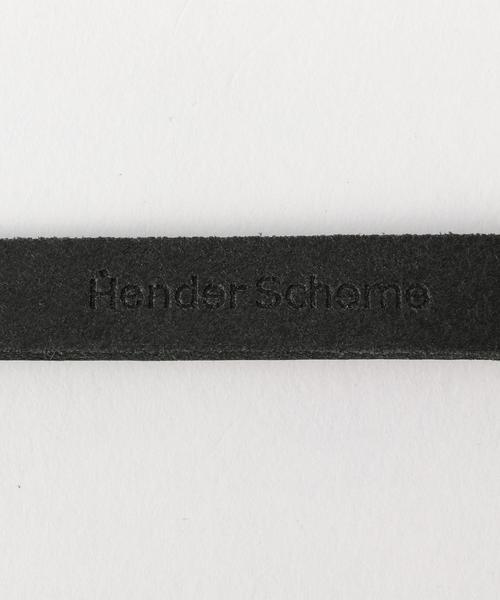 Hender Scheme（エンダースキーマ）の「Hender Scheme(エンダー スキーマ) tail belt（ベルト・メンズ・ナチュラル/オレンジ/イエロー/ネイビー/ブラック・FREE）」の8枚目の写真