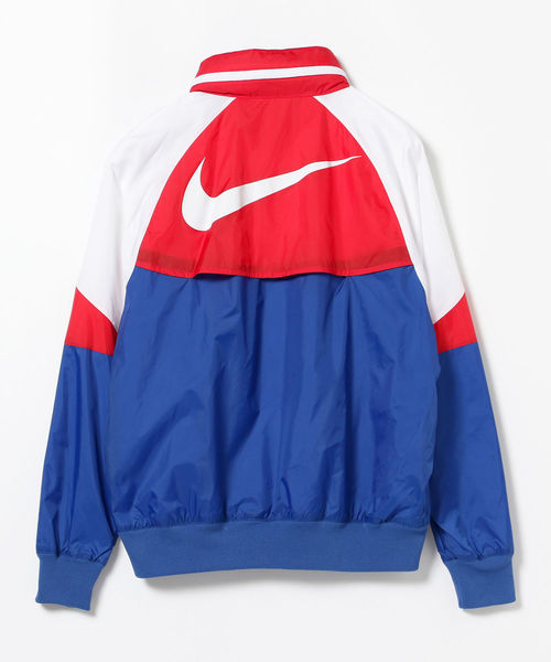 NIKE(ナイキ)の「NIKE / ウィンドランナー ジャケット(ブルゾン・メンズ・ホワイト/ブルー・LARGE/MEDIUM/SMALL/X-LARGE)」の5枚目の写真