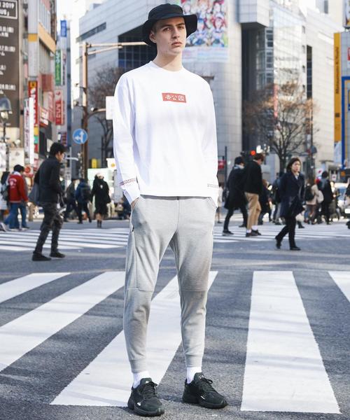 coen(コーエン)の「SuncottonボックスロゴチャイナプリントロンT(UTILITY LINE)(Tシャツ/カットソー・メンズ・ホワイト/ブラック・SMALL/LARGE/MEDIUM)」の10枚目の写真