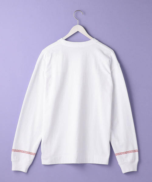 coen(コーエン)の「SuncottonボックスロゴチャイナプリントロンT(UTILITY LINE)(Tシャツ/カットソー・メンズ・ホワイト/ブラック・SMALL/LARGE/MEDIUM)」の16枚目の写真