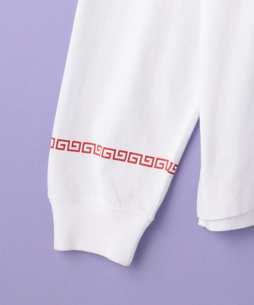 coen(コーエン)の「SuncottonボックスロゴチャイナプリントロンT(UTILITY LINE)(Tシャツ/カットソー・メンズ・ホワイト/ブラック・SMALL/LARGE/MEDIUM)」の18枚目の写真
