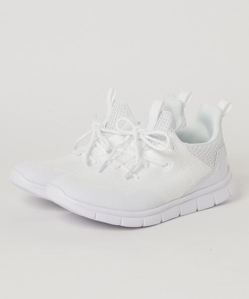 hummel(ヒュンメル)の「hummel/ヒュンメル EFFECTUS TRAINER/エフェクタス トレーナー(スニーカー)」|ホワイト