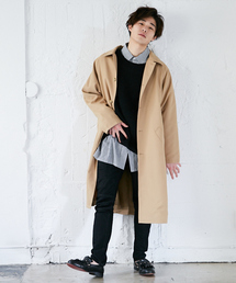 kutir | ｵｰﾊﾞｰｽﾃﾝｶﾗｰｺｰﾄ(その他アウター)