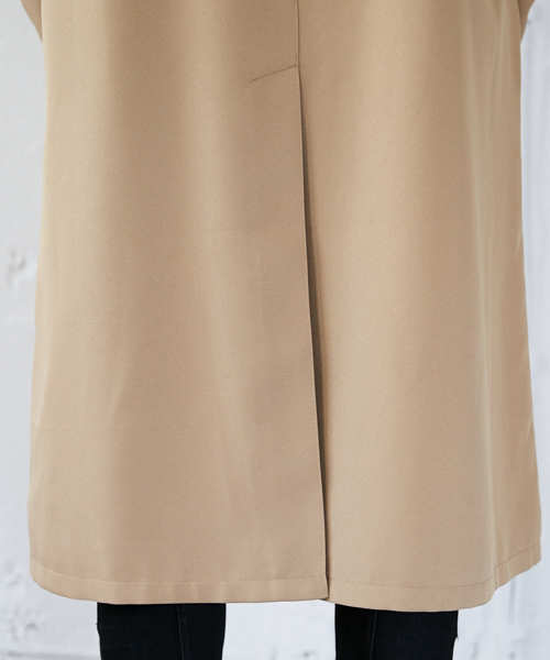 kutir(クティール)の「オーバーステンカラーコート(その他アウター・メンズ・ブラック/カーキ/ベージュ・SMALL/MEDIUM/LARGE)」の18枚目の写真