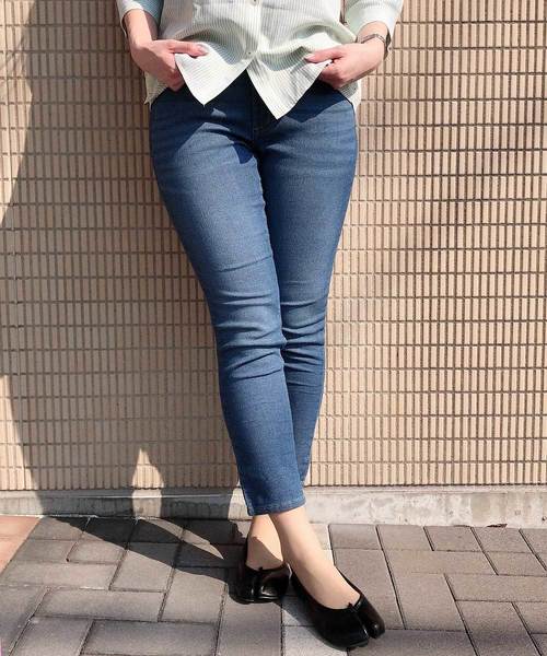 DECOY SINCE 1981(デコイシンスイチキュウハチイチ)の「◇カタログ掲載◇デニムパンツ(その他パンツ・レディース・ネイビー/ブルー・70/61/64/67)」の2枚目の写真