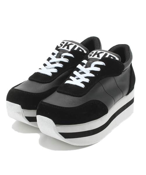 WEGO（ウィゴー）の「WEGO/ロゴスニーカー（スニーカー・レディース・ホワイト/ブラック/レッド/パープル・24.5/23.5）」の14枚目の写真