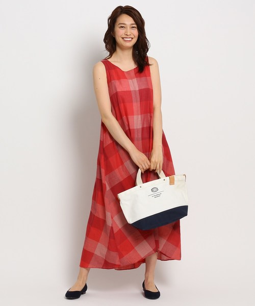 Sale 41 Off セール Vincent Et Mireille Et Mireille チェックリゾートワンピース ワンピース ワンピース ドレス