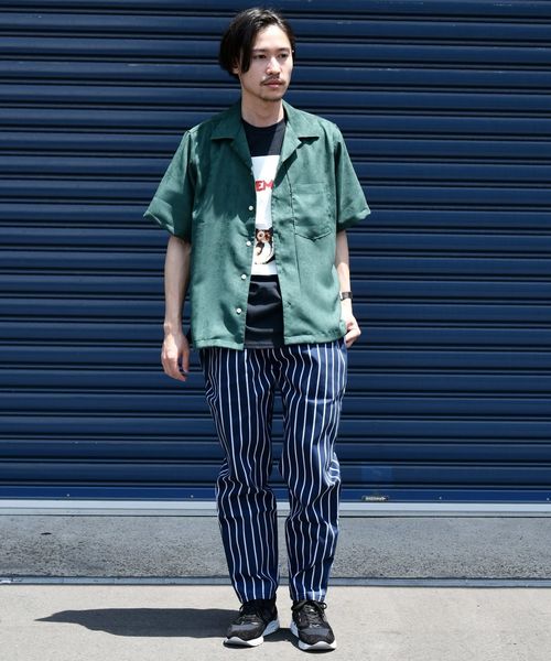 SHIPS（シップス）の「SU: フェイクスエード オープンカラー シャツ（シャツ/ブラウス・メンズ・ネイビー/グリーン/キャメル・SMALL/MEDIUM/LARGE）」の17枚目の写真