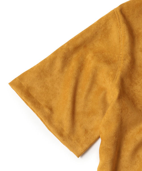 SHIPS（シップス）の「SU: フェイクスエード オープンカラー シャツ（シャツ/ブラウス・メンズ・ネイビー/グリーン/キャメル・SMALL/MEDIUM/LARGE）」の13枚目の写真