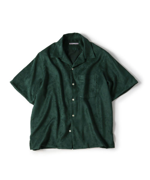 SHIPS（シップス）の「SU: フェイクスエード オープンカラー シャツ（シャツ/ブラウス・メンズ・ネイビー/グリーン/キャメル・SMALL/MEDIUM/LARGE）」の7枚目の写真