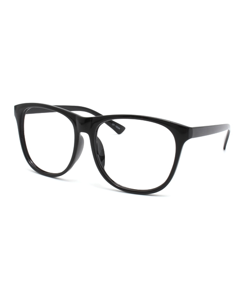 WEGO(ウィゴー)の「WEGO/ウェリントンタイプ(レンズ無し)(メガネ・メンズ・ブラック/ブラウン系その他・FREE)」の1枚目の写真