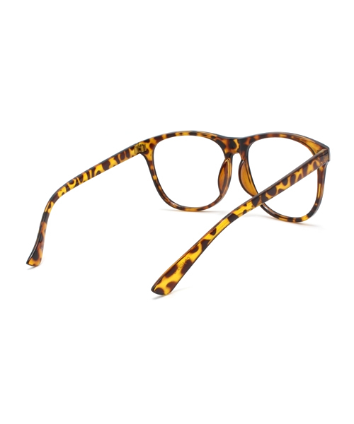 WEGO(ウィゴー)の「WEGO/ウェリントンタイプ(レンズ無し)(メガネ・メンズ・ブラック/ブラウン系その他・FREE)」の5枚目の写真