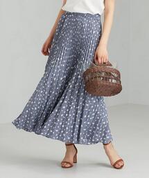 green label relaxing | ＜MGHT＞FFC ウエストゴム ランダム プリーツ スカート (スカート)