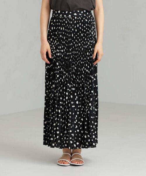 green label relaxing(グリーンレーベルリラクシング)の「<MGHT>FFC ウエストゴム ランダム プリーツ スカート (スカート・レディース・ブラック/その他1/その他2・FREE)」の5枚目の写真