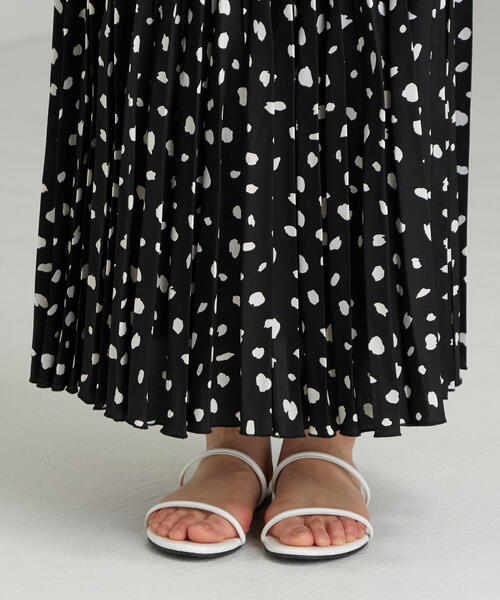 green label relaxing(グリーンレーベルリラクシング)の「<MGHT>FFC ウエストゴム ランダム プリーツ スカート (スカート・レディース・ブラック/その他1/その他2・FREE)」の9枚目の写真