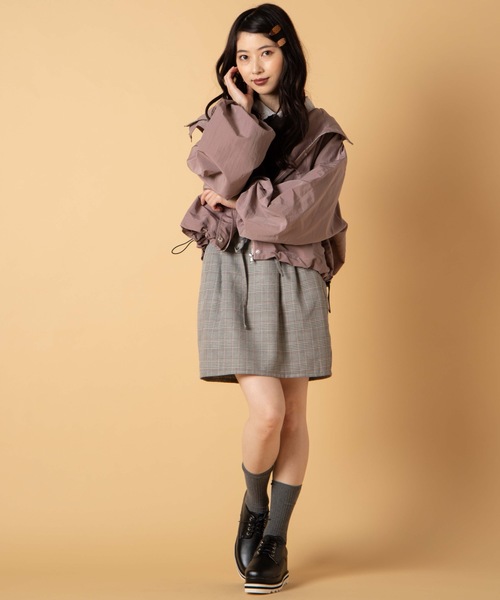 WEGO(ウィゴー)の「WEGO/マウンテンパーカー(マウンテンパーカー・レディース・ベージュ/パープル/カーキ/ライトブラウン/ホワイト系その他・FREE)」の13枚目の写真