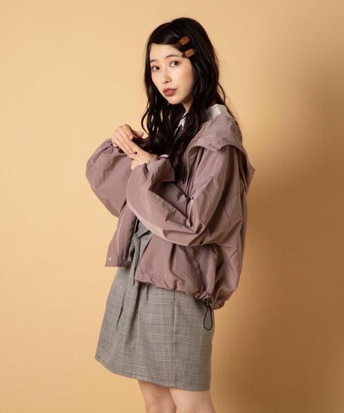 WEGO(ウィゴー)の「WEGO/マウンテンパーカー(マウンテンパーカー・レディース・ベージュ/パープル/カーキ/ライトブラウン/ホワイト系その他・FREE)」の12枚目の写真