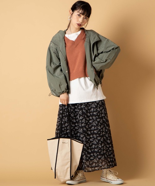 WEGO(ウィゴー)の「WEGO/マウンテンパーカー(マウンテンパーカー・レディース・ベージュ/パープル/カーキ/ライトブラウン/ホワイト系その他・FREE)」の17枚目の写真