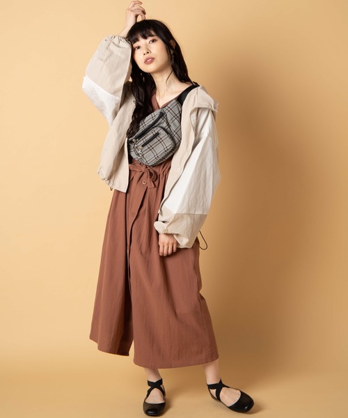 WEGO(ウィゴー)の「WEGO/マウンテンパーカー(マウンテンパーカー・レディース・ベージュ/パープル/カーキ/ライトブラウン/ホワイト系その他・FREE)」の18枚目の写真