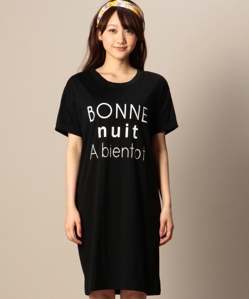 BEAUTY&YOUTH UNITED ARROWS(ビューティーアンドユースユナイテッドアローズ)の「BYBC ロゴ TEE ワンピース(ワンピース・レディース・ブラック/グレー/ネイビー・フリー)」の6枚目の写真