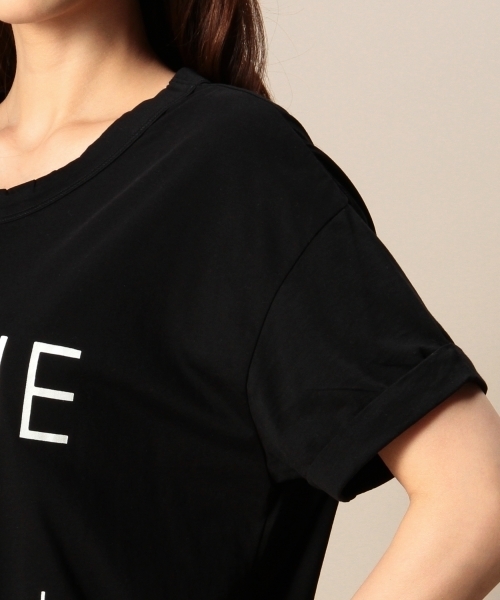 BEAUTY&YOUTH UNITED ARROWS(ビューティーアンドユースユナイテッドアローズ)の「BYBC ロゴ TEE ワンピース(ワンピース・レディース・ブラック/グレー/ネイビー・フリー)」の11枚目の写真