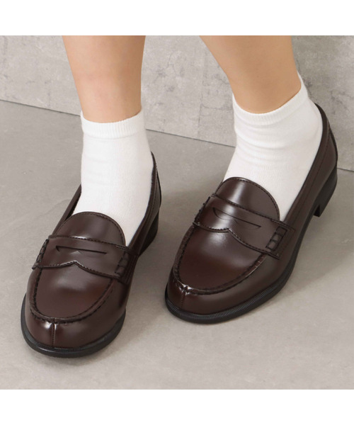 CEDAR CREST(セダークレスト )の「【CEDAR CREST】洗えるローファー 抗菌 防臭【22.5cm~25.5cm】(ローファー・レディース・ブラック/ダークブラウン・22.5cm/23.5cm/24.5cm/25.5cm/23.0cm/24.0cm/25.0cm)」の2枚目の写真