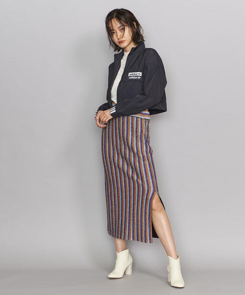 adidas Originals（アディダスオリジナルス）の「＜adidas Originals（アディダス）＞ショートトラックトップо（その他アウター・レディース・ブラック・MEDIUM）」の10枚目の写真