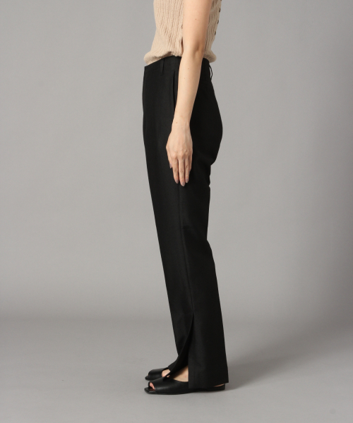 LOWRYS FARM（ローリーズファーム）の「センタープレススリムスリットパンツ 853331（その他パンツ・レディース・ホワイト/ブラック/ブラウン系その他・MEDIUM/LARGE）」の8枚目の写真