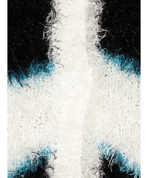 jouetie(ジュエティ)の「マルチボーダーニットカーデ(カーディガン/ボレロ・レディース・ベージュ/オフホワイト/ベビーピンク・MEDIUM)」の19枚目の写真